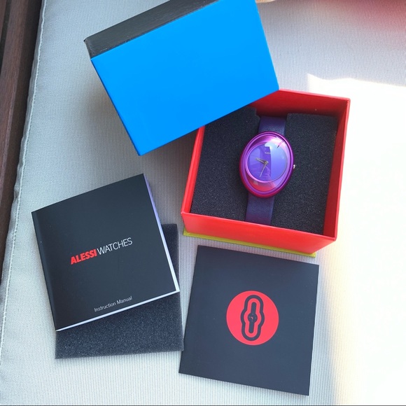 Alessi watch, purple - Picture 5 of 6